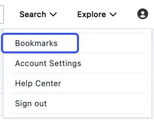 Bookmark button