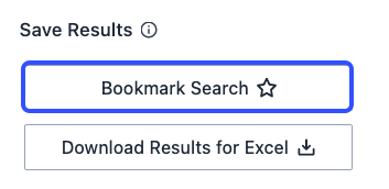 Bookmark search button