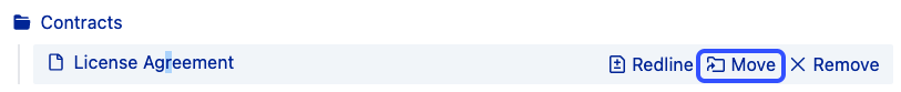 Move bookmark button