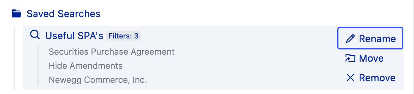 Rename search button