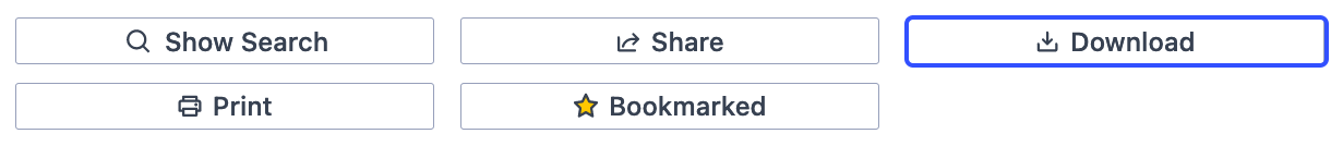 Download document menu