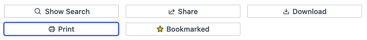 Print document menu