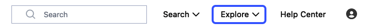 Explore button