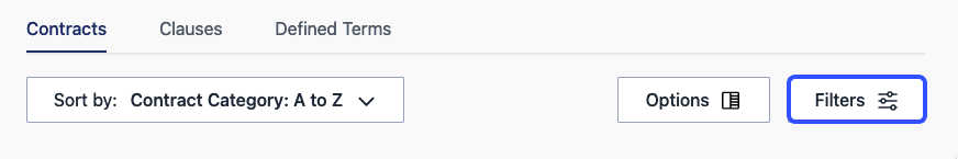 Search filters button