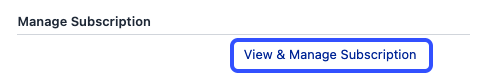 Manage subscription button